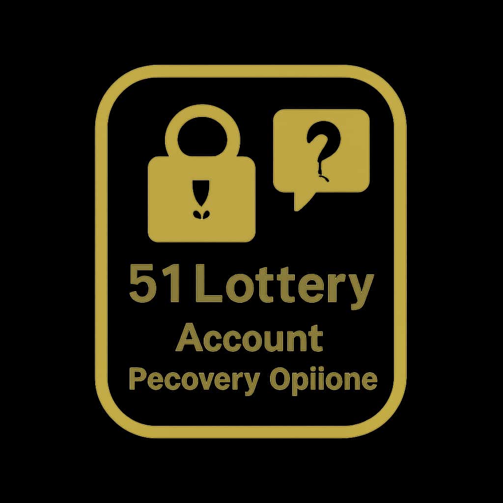Icon representing account recovery options for 51 Lottery.
