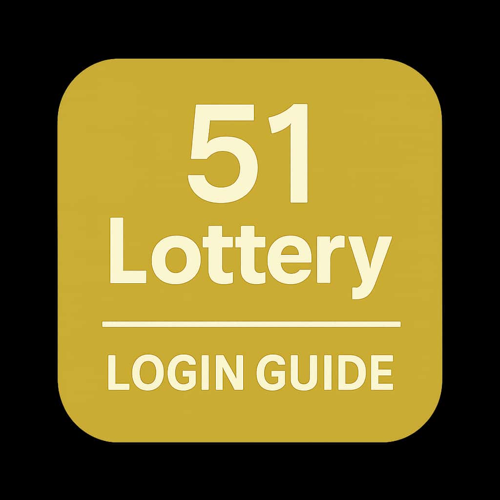 An icon representing the 51 Lottery Login Guide.