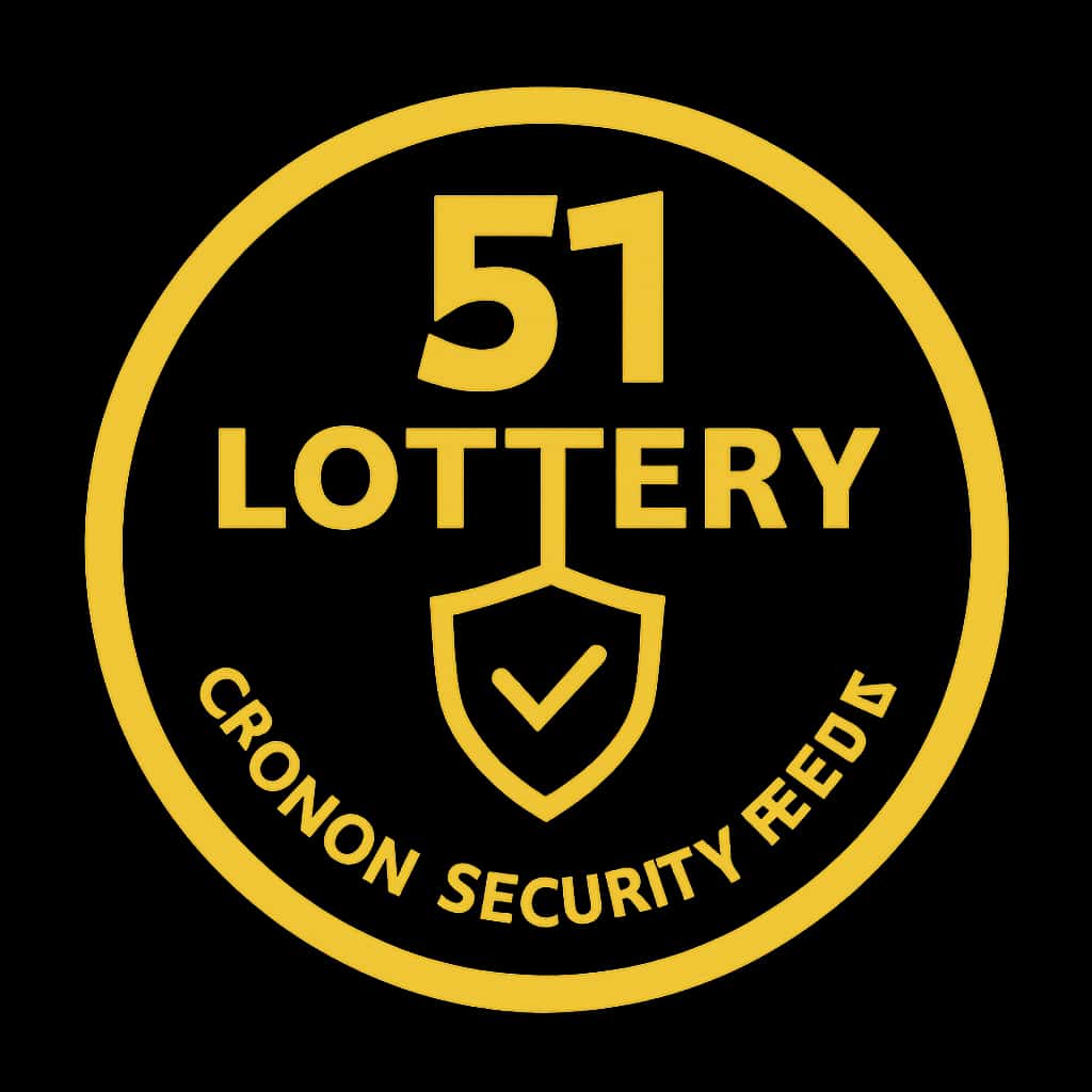 A badge representing common security issues for 51 Lottery.
