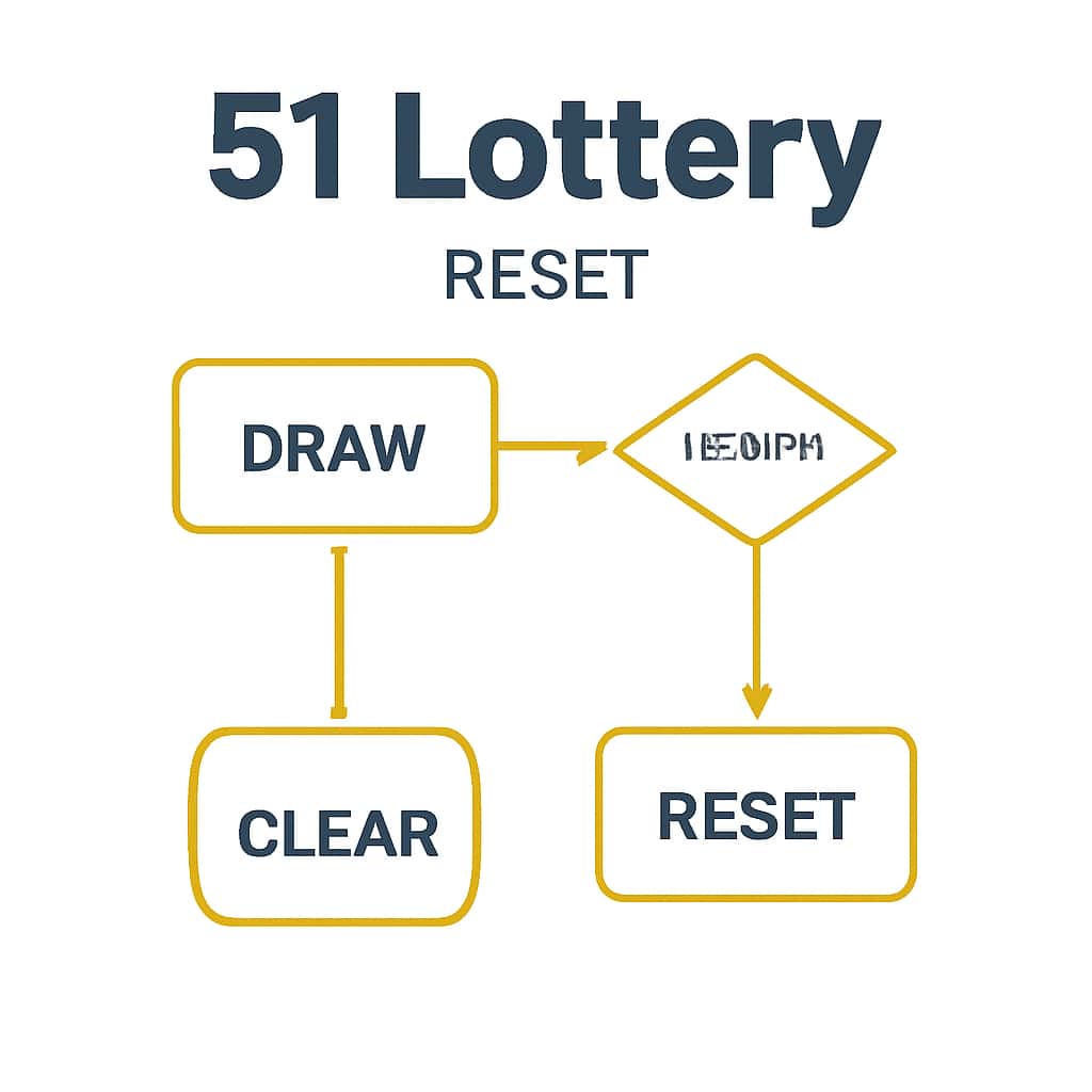 Illustration of the 51 Lottery Reset steps.