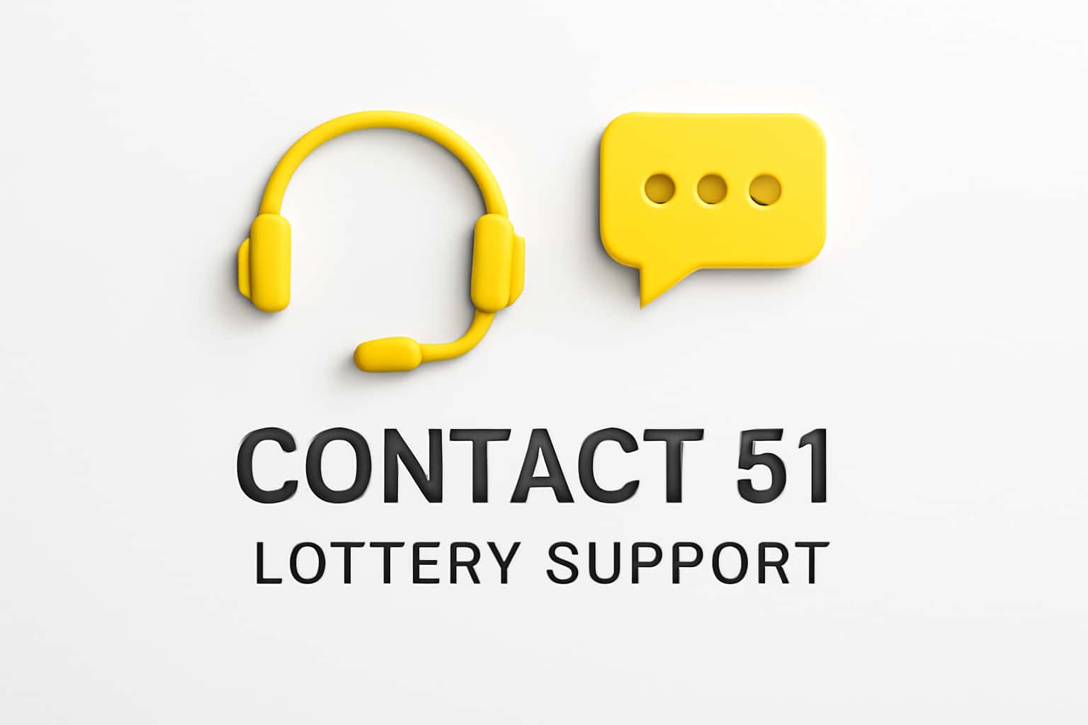 Contact 51 Lottery Support Interface